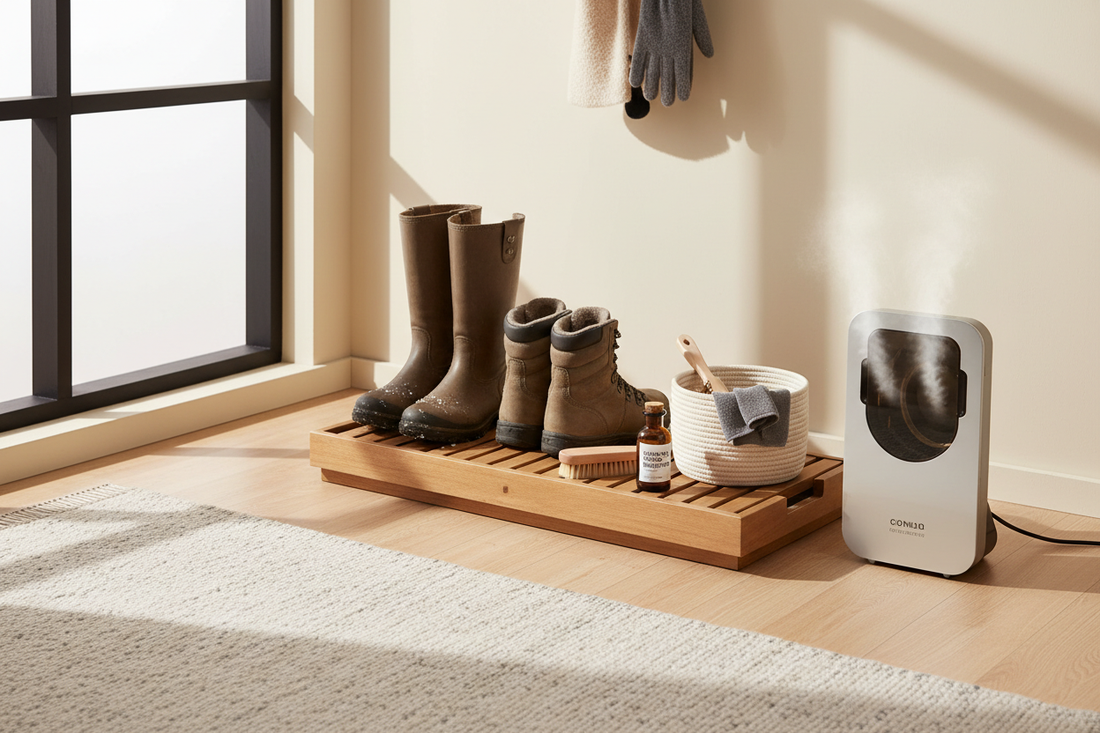 Winter Shoe Care Corner (Early-Winter Edition): Stop salt damage, dry faster, and keep shoes ready