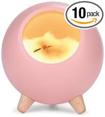 2024 New Small Pet House USB Cute Cartoon Creative Portable Charging Lamp Children Mini Desk LED Night Light