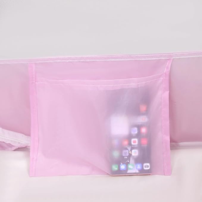 Mengersi Pop Up Bed Canopy Bunk Twin Size,Mosquito Net Sleeping Bed Tent for Kids and Adult Breathable Space with Three Doors (Rabbit)