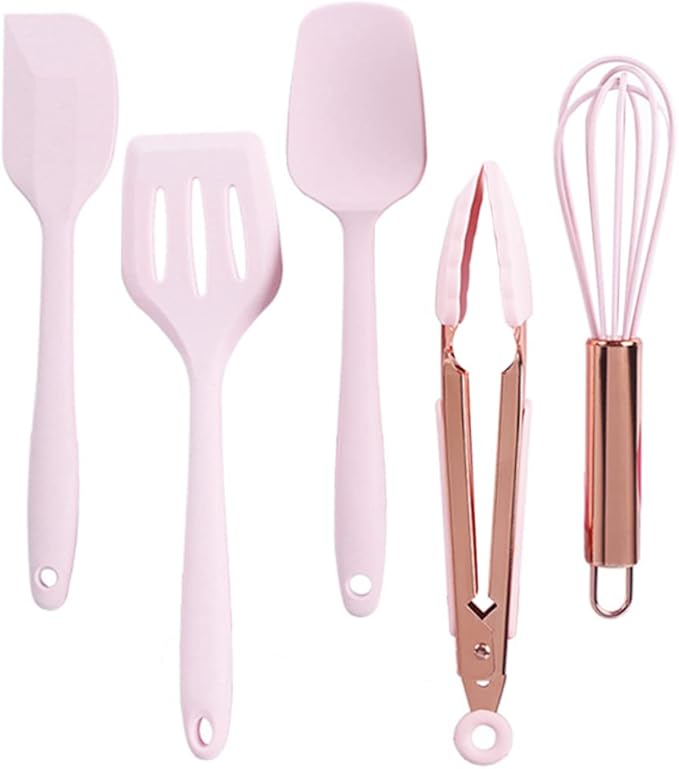 Children's Baking Tools Kids Silicone Baking Tool kids spatulas Kids Pastry Scraper Kids Utensil tools for kids kid spoons bread baking tool non stick Cutlery Set Stainless steel