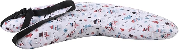 Car Travel Pillow for Kids Adults Soft Neck Pillow Head and Body Support Pillow Breathable Seat Pillow Car Aircraft Travel Pillow Neck Support Pillow Cushion for Long Journey Travel Accessories