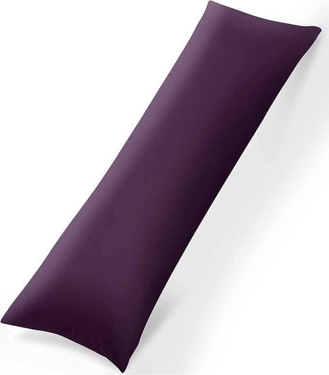 Utopia Bedding Full Body Pillow for Adults (Purple, 20 x 54 Inch, Pack of 06) Long Pillow for Sleeping, Large Pillow Insert for Side Sleepers