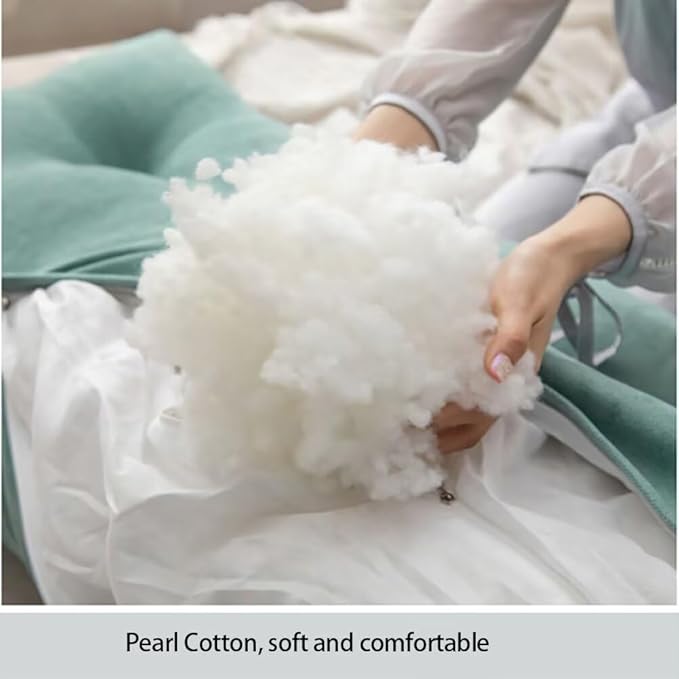 Triangular Headboard Pillow Wedge Pillow for Headboard Gap Headboard Pillow Twin Daybed Pillows Backrest Pillow with Side Pockets