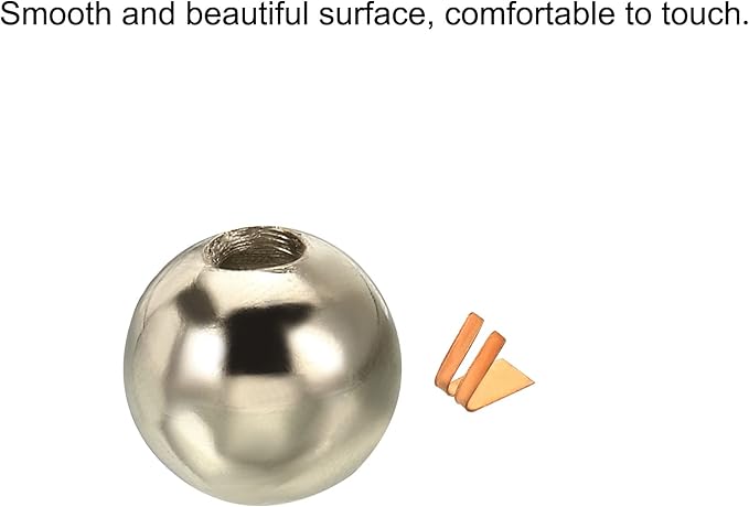 MECCANIXITY Pull Cord Tassels Window Blind Extender Chain Drop Knobs Ball Pull Ends Silver Tone, for Curtain Blinds Shades Light Ceiling Fan Switch, Pack of 12