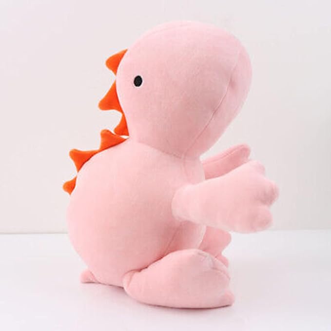 24" 3.4 lbs Weighted Dino Stuffed Toys, Cute Animals Plushie Dolls Pillow Gifts for Kids Adults (Pink 65cm)