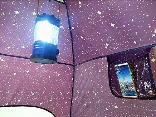 Laylala® Indoor Privacy and Play Tent on Bed Sleep Cozy in Drafty Room,Privacy Tent on Bed for Warm(Starlight)