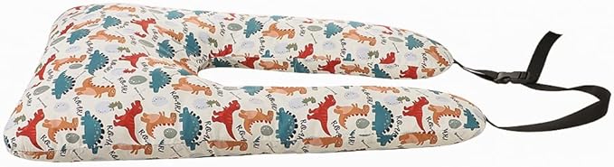 Car Travel Pillow for Kids Adults Soft Neck Pillow Head and Body Support Pillow Breathable Seat Pillow Car Aircraft Travel Pillow Neck Support Pillow Cushion for Long Journey Travel Accessories