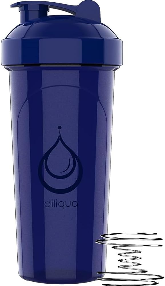 '-2 PACK- 28 oz & 20 oz Shaker Bottles for Protein Mixes | BPA-Free & Dishwasher Safe |small protein shaker bottle | Shaker Cups for protein shakes | Blender Shaker Bottle Pack