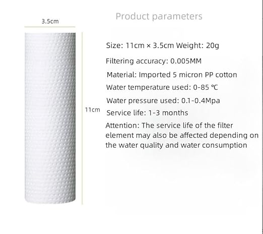 2023-2024-Replaceable-Filter-Cartridge-Tap-Water-Household-Pre-Filter-Pp-Cotton-Filter-Cartridge-Household-Transparent-Water (3 Replacing the filter element)