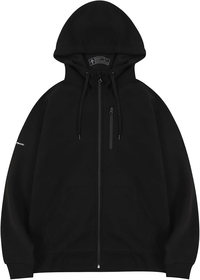 Full Zip Hoodie – Inflatable Built-in Travel Pillow – Comfortable Rest On-The-Go – Perfect for Airplane and Trips