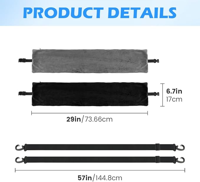 Stuffable Travel Pillow for Extra Luggage, Velvet Travel Neck Pillow with Adjustable Neck Siz, Stuffable Neck Pillow with Clothes, Multifunctional Sleeping Rest Cushion(2Pack)