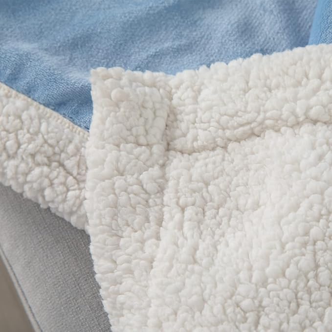 COSUSKET Kids Cow Throw Blanket, 3D Animal Embroidery Sherpa Blanket Girls Boys Gifts