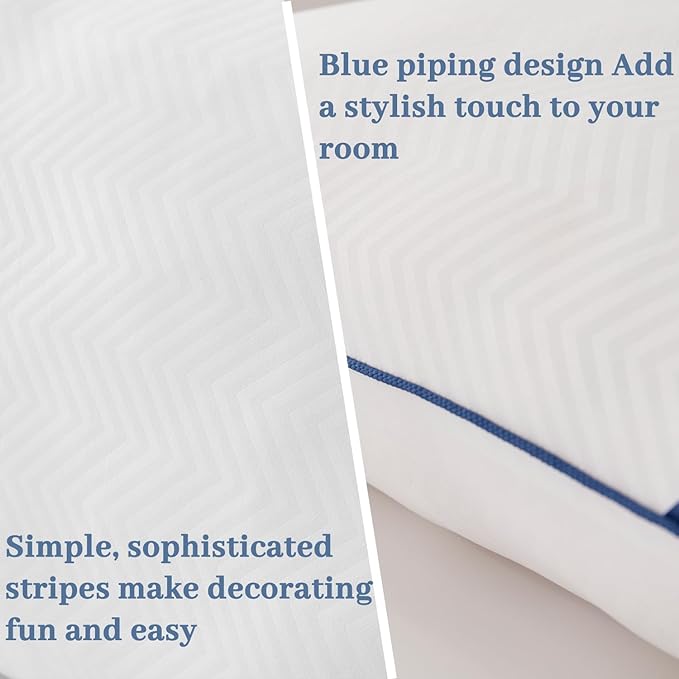 BedTreat Bed Pillows for Sleeping, Super Soft Down Alternative Pillows Queen Size Set of 2, Cooling Hotel Quality Pillows for Back, Stomach or Side Sleepers