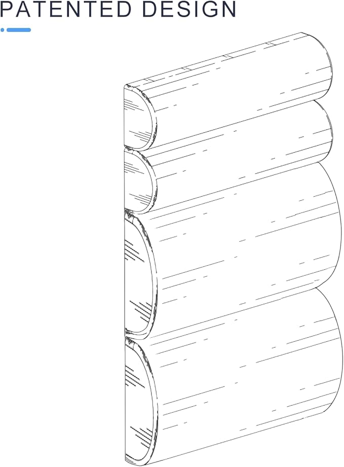 Lumbar Support Pillow for Office Chair,Computer/Desk Chair,Full Back Pillow for Back Support Soft Pain Relief with Adjustable Neck Support,Patented 2+2 Semi-Circular Back Cushion for Chair