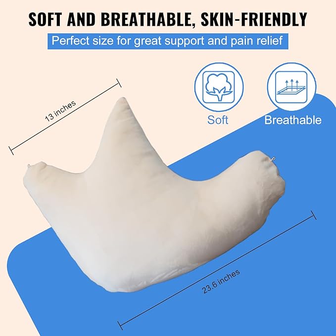 Shoulder Surgery Pillow, Ergonomic Rotator Cuff Pillow, Comfortable Post Shoulder Surgery Pillow, Adjustable Structure Provide Support, Shoulder Pain Relief
