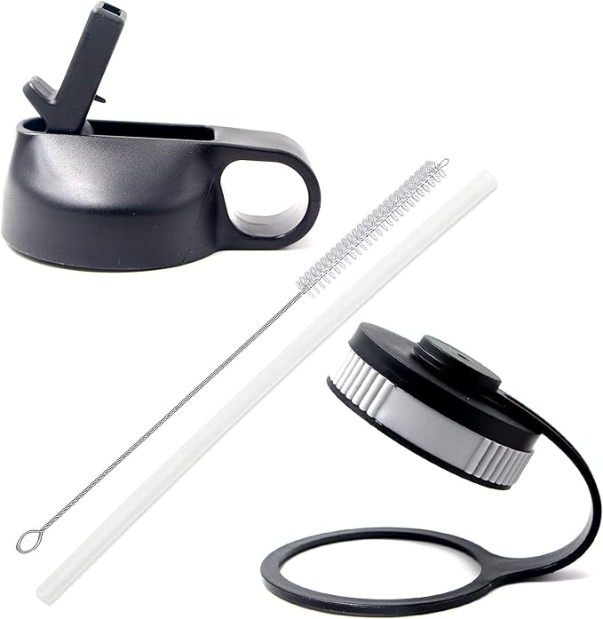 22 oz Basketball Water Bottle, Metal Thermo Bottle with 2 Lids 18/8 Stainless Steel Tumbler Double Wall Vacuum Insulated Flask for Gym, Travel, Sports (22oz, Basketball)