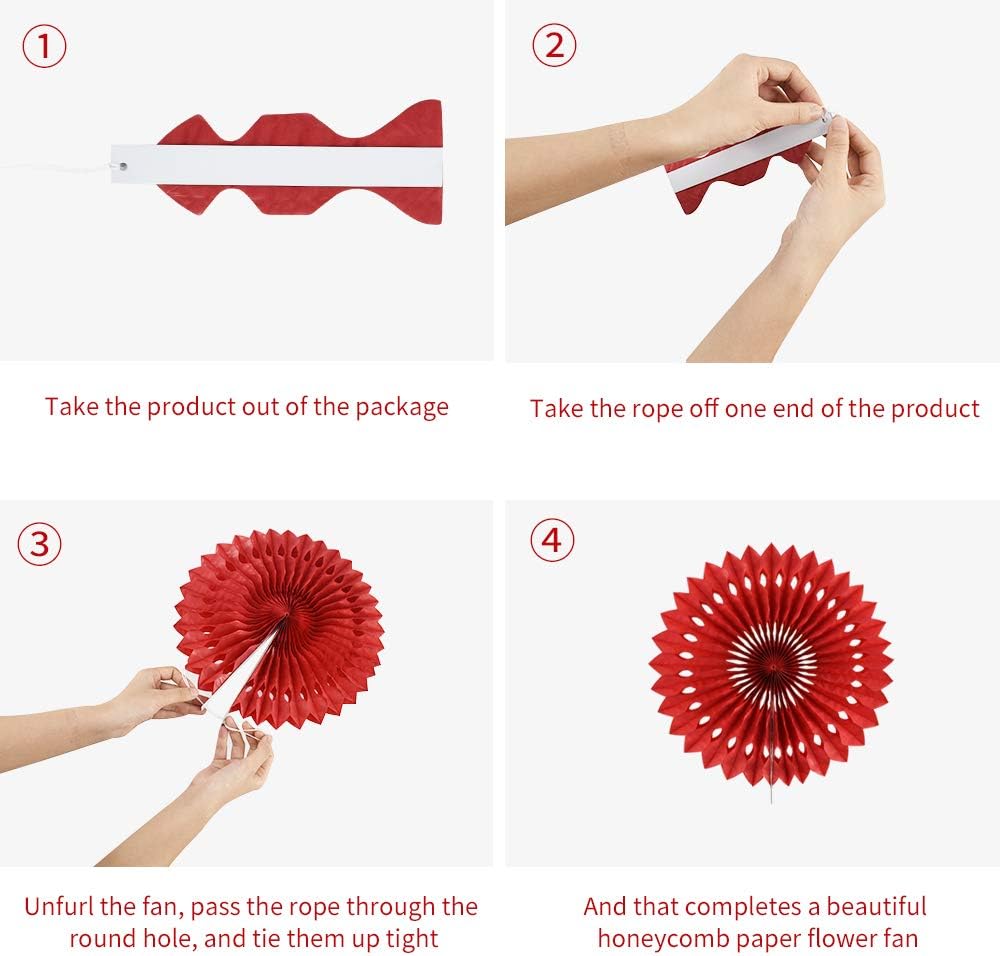 BEISHIDA Green White Party Decoration Hanging Honeycomb Round Paper Fans Kit for Theme Birthday Baby Shower Summer Forest Patrick's Irish Backdrop Party Supplies（11packs）