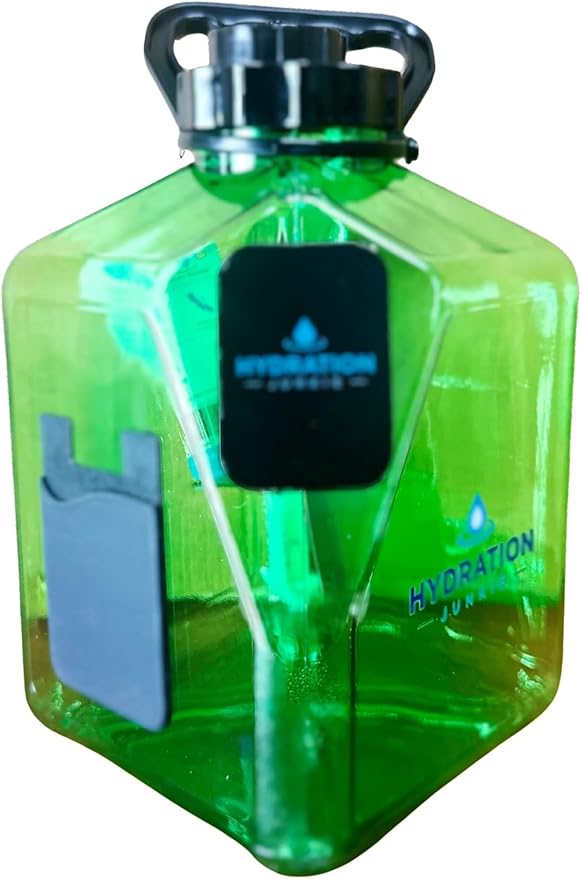 3 LITER BIG WATER BOTTLE WITH HANDLE | TRANSPORTER JUG (ENVY GREEN)