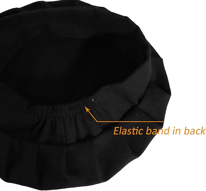 Kids Apron and Chef Hat Set-Adjustable Child Apron for Boys and Girls for Cooking Baking