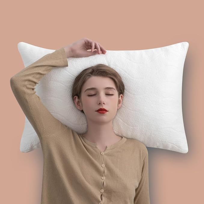 Memory Foam Pillows for Sleeping,Pillows King Size Set of 2 Adjustable Loft Bed Firm or Soft Pillows for Side, Back, Stomach, Hot Sleepers