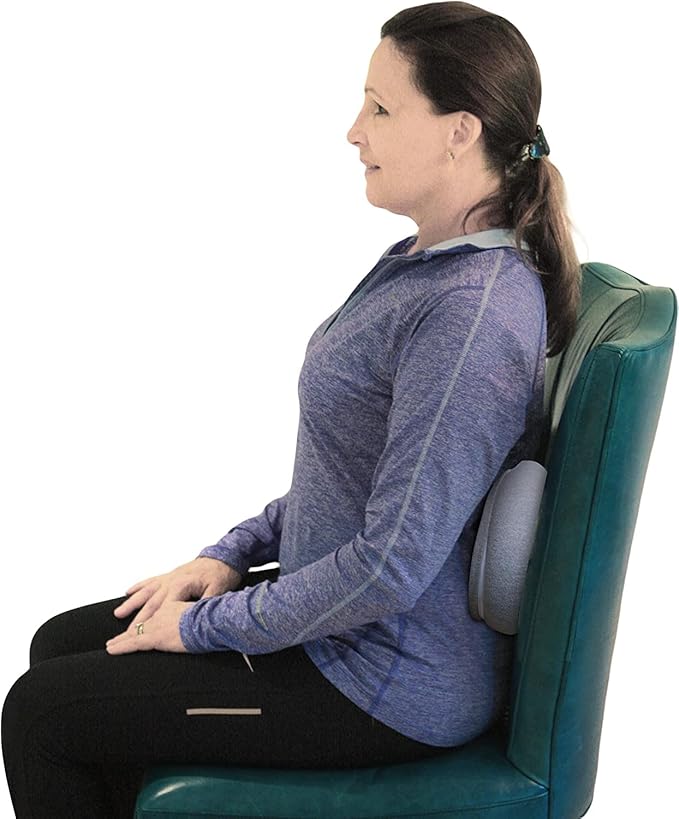 Dot&Dot Twist Memory Foam Travel Pillow for Airplanes - Travel Neck Pillow for Sleeping - Airplane Pillow for Neck Support, Chin, Lumbar and Leg - Adjustable, Bendable Neck Roll Pillow (Purple)