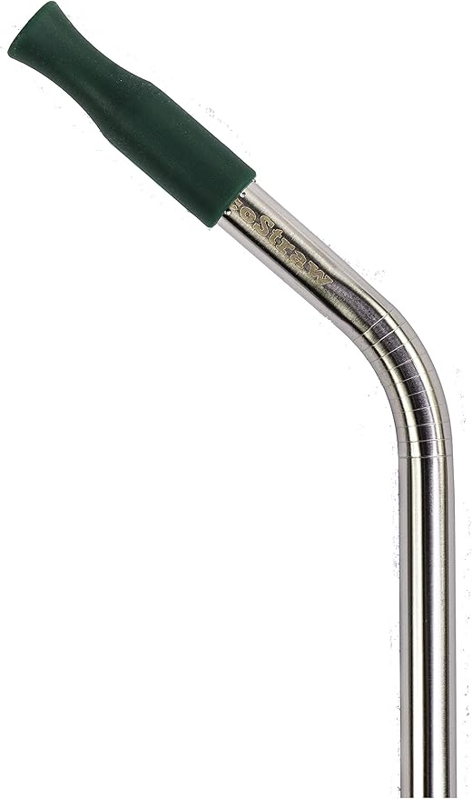 4 Silicone Tips 9mm for 14" Stainless Steel Straws Jumbo Big Gulp 64 oz 100 oz HUGE SUPER LONG Drinking Wide Insulated Whirley Travel Mug FOAM Truck Stop Cup