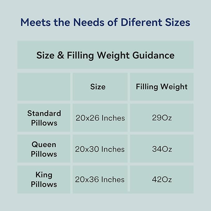 Goose Feather Down Pillows King Size Set of 2 - Luxury Soft Feather Down Pillow for Sleeping - Hotel Quality Bed Pillows - Wrapped in Polyester (Solid White, 20x36 Inches)