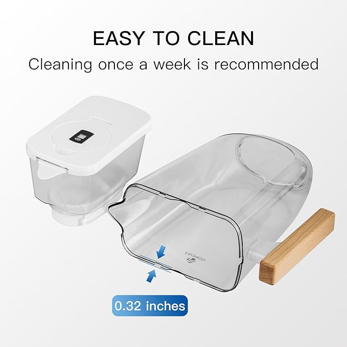 200-Gallon Long-Life Chubby 10-Cup Water Filter Pitcher with 1 Filter, 5X Times Lifetime, Reduces PFAS, PFOA/PFOS, Chlorine, BPA Free, Last Up to 3 Months, White