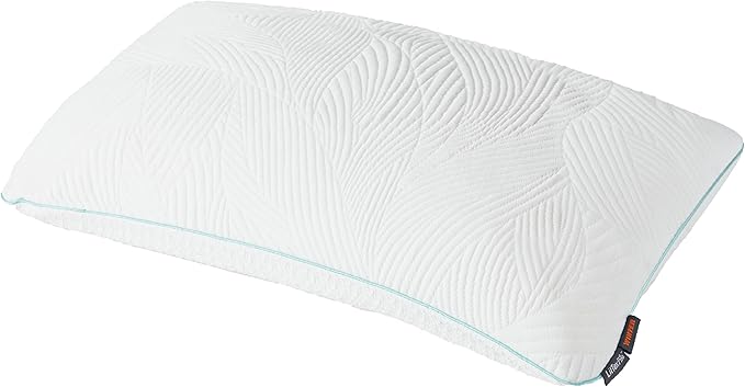 Shredded Memory Foam Pillows King Bed Pillows Set of 1, Summer Cooling Pillows for Hot Sleepers with Washable Pillowcase, and Winter Soft Dual Sided Pillow for Back and Stomach Sleepers