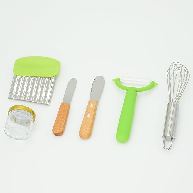 children's cooking knife and tool set