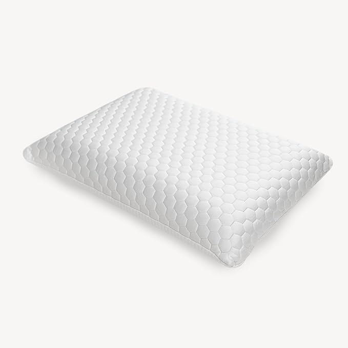 Leesa Ultra Cool Memory Foam Pillow, High Loft, Standard Size, Cooling Pillow, Side Sleeper Pillow, 30 Night Trial