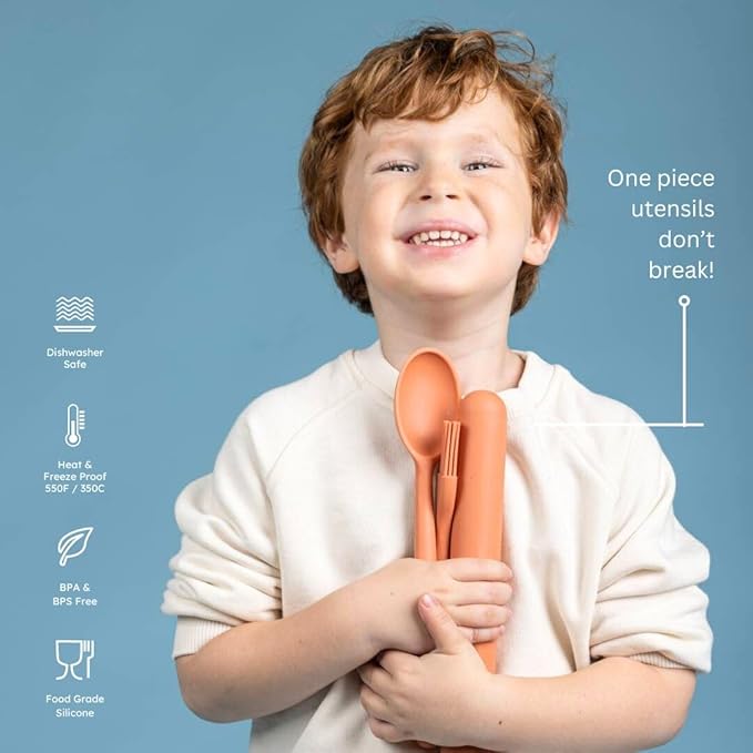 Premium baking utensils for kids: safe, simple & smart. 100% food grade silicone