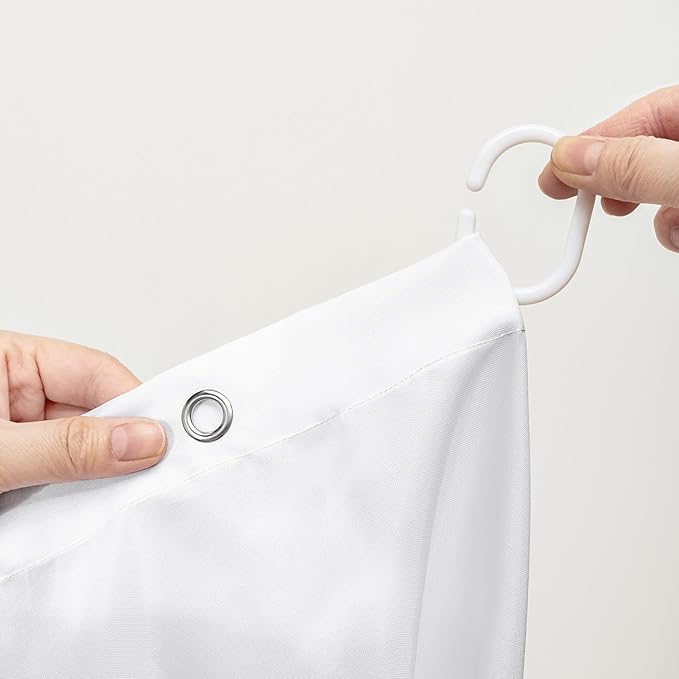 AILONEN Cartoon Dog Shower Curtain,Funny Beagle Active Dog Printed Shower Curtain, 72" W*72" H Waterproof Happy Cartoon Pet Dog Curtain with Grommets and 12 Hooks