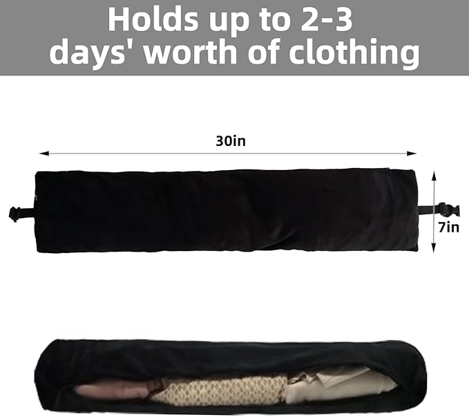 Stuffable Neck Pillow for Travel，Stuffable Travel Pillow，Travel Neck Pillow Stuffable with Clothes Transforms Into Extra Luggage without Excess Fees（with Eye Masks, Earplugs and Storage Dag）