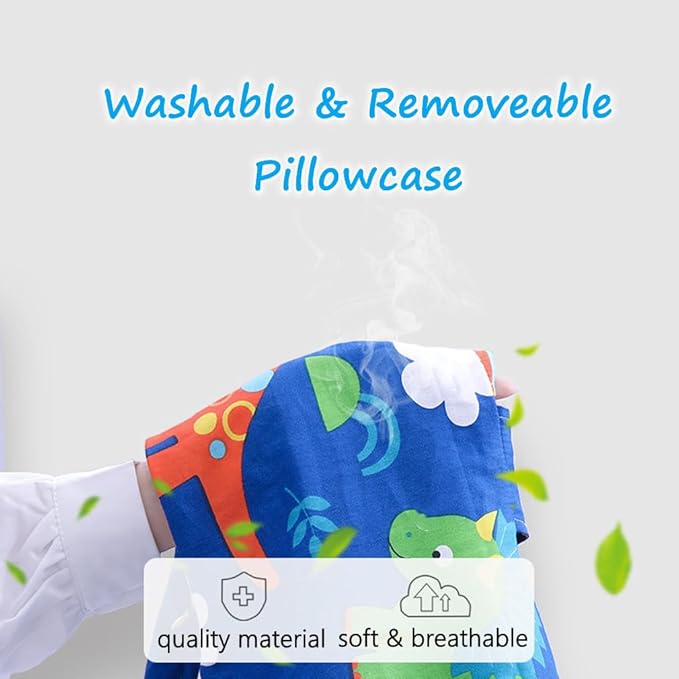 Car Travel Pillow for Kids Adults Soft Neck Pillow Head and Body Support Pillow Breathable Seat Pillow Car Aircraft Travel Pillow Neck Support Pillow Cushion for Long Journey Travel Accessories
