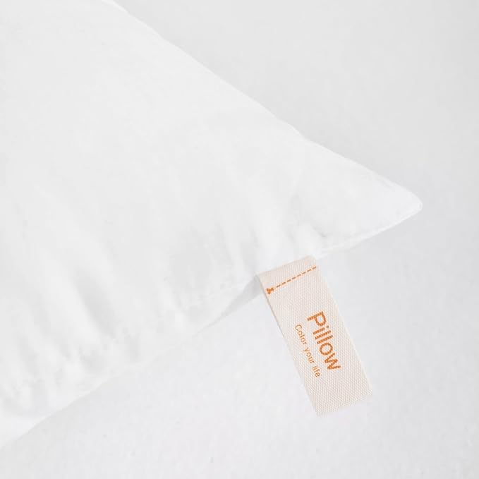 NTBAY Toddler Pillows, Down Alternative 13"x18" Pillows, Machine Washable - Soft and Breathable Travel Small Pillows for Sleeping, Ideal for Daycare, Crib, Cot, White