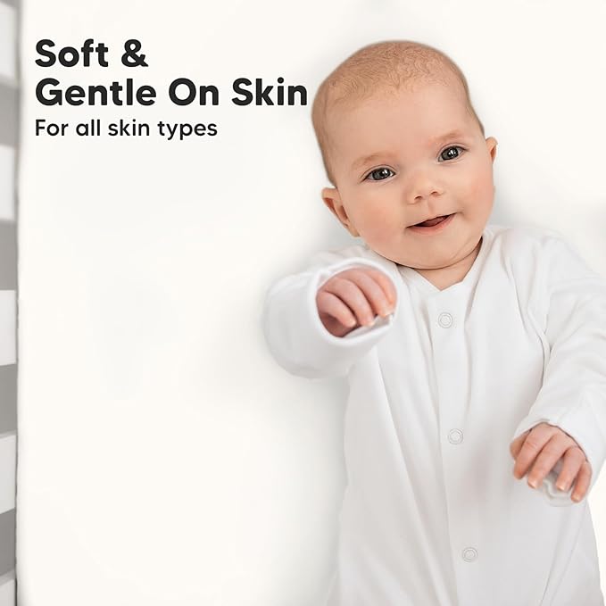 2-Pack Crib Sheets for Boys,Girls - Viscose Derived from Bamboo Fitted Crib Sheet, Organic Baby Crib Sheets, Crib Mattress Sheet,Toddler Bed Sheets,Baby Sheets for Crib Fitted Sheets(Wildflowers)