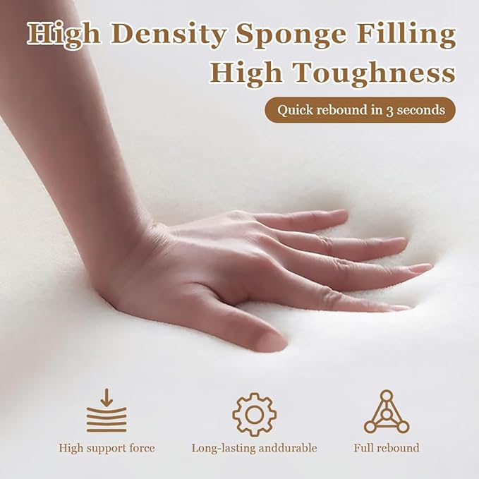 Bed Gap Filler,High-Density Bed Crack Filler with Removable Cover,Mattress Extender for Headboard Gap,Spacer Filler Between Mattress and Wall,Bed Wedge Gap Filler,Full Size,Dark Gray,78"x4"x6"