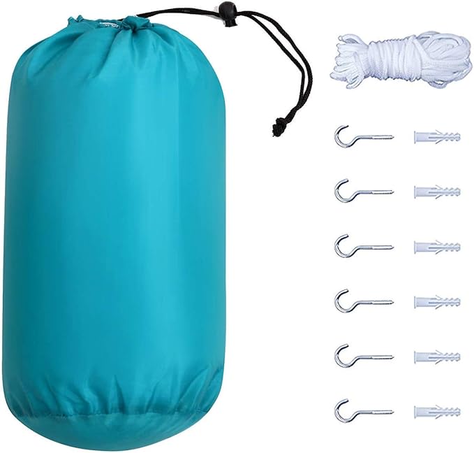 Tebery Ultra Large Bed Net with Carry Bag 2 Openings Screen Netting Bed Canopy Circular Curtain for Single to King Size Beds Easy to Install Hanging Kit