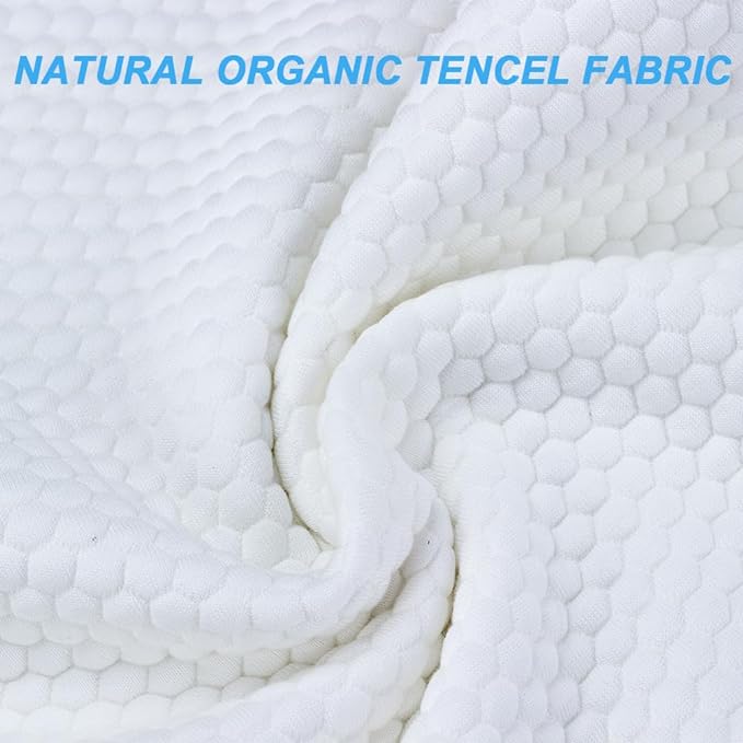 Talatex 100% Natural Premium Dunlop Latex Pillow, Medium Low Pofile Latex Firm Pillow Helps Relieve Pressure, Neck and Shoulder Pain