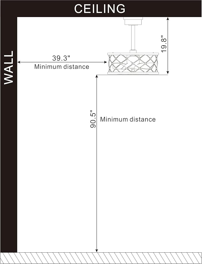 Marzell 16 Inch Modern Wood Grain Fandelier