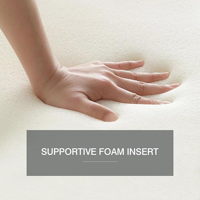 BALAPET 3-in-1 Adjustable Height Wedge Pillow, 7" Height Leg Knee Pillow for Side Sleepers & Aligns Spine, Supportive Bolster Pillow for Pregnancy Relieves Pressure Hip Leg Elevation, 26", Dark Grey