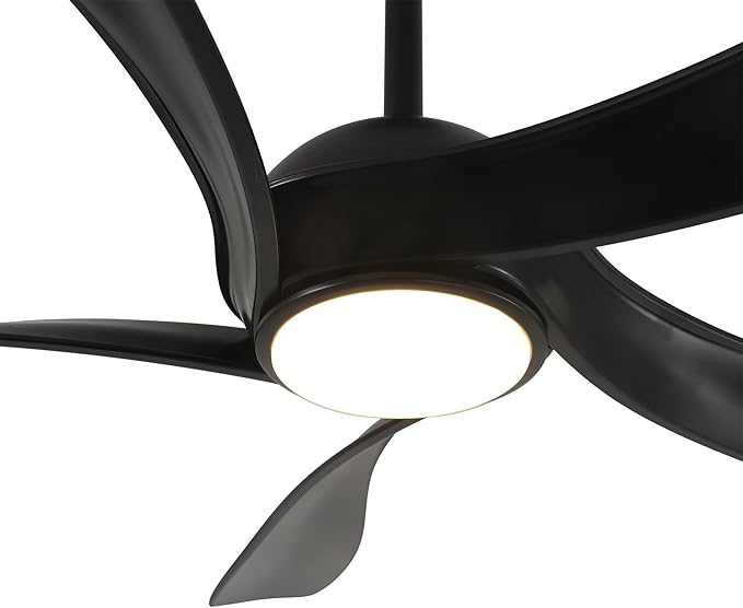 Fergus 5-Blade Lighted Ceiling Fan with LED Lamp with Remote