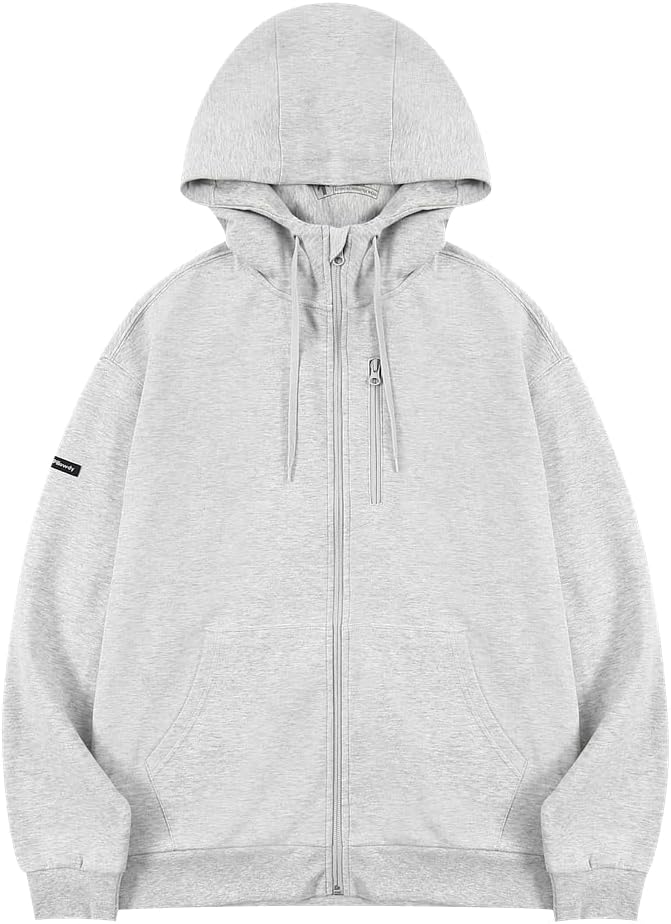 Full Zip Hoodie – Inflatable Built-in Travel Pillow – Comfortable Rest On-The-Go – Perfect for Airplane and Trips