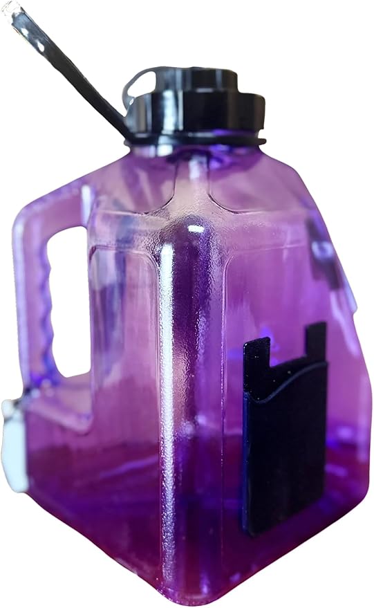 3 LITER BIG WATER BOTTLE WITH HANDLE | TRANSPORTER JUG (ROYAL PURPLE)