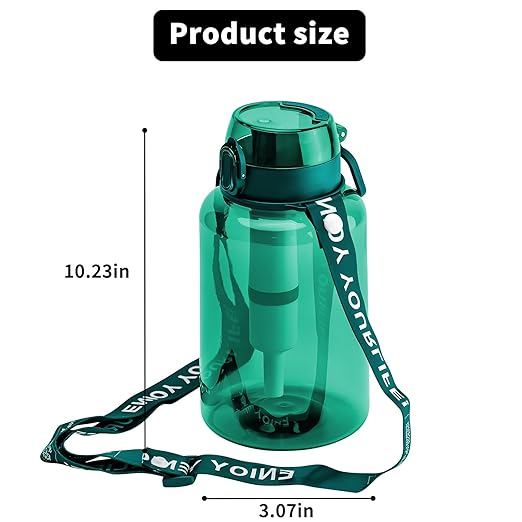 40oz Portable Water Filter Bottle with 3-Stage Filtration - Ideal for Survival, Camping, Hiking, Backpacking, and Emergency - Filtration Filtered Water Bottle