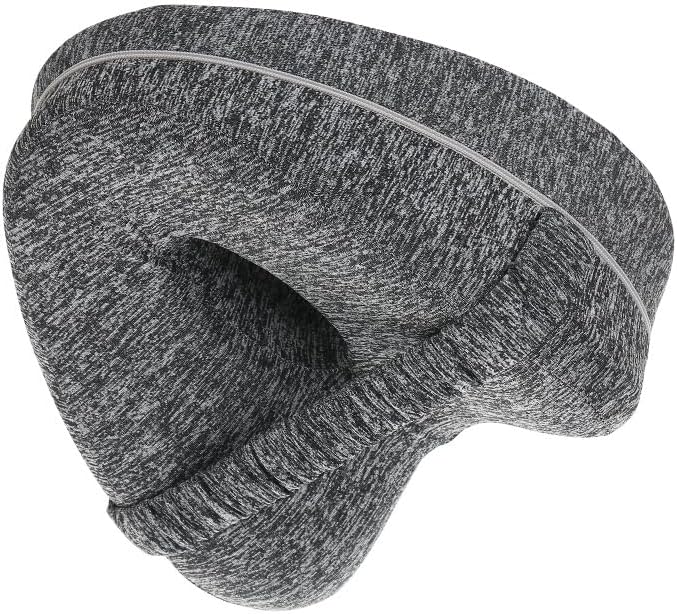 Knee Pillow for Side Sleepers Hip Pain, Ergonomics Leg Foam Support Pillow with Strap, Ventilation Between Leg Pillow for Side Sleeping for Protecting The Spine, Relieving Joint & Sciatica