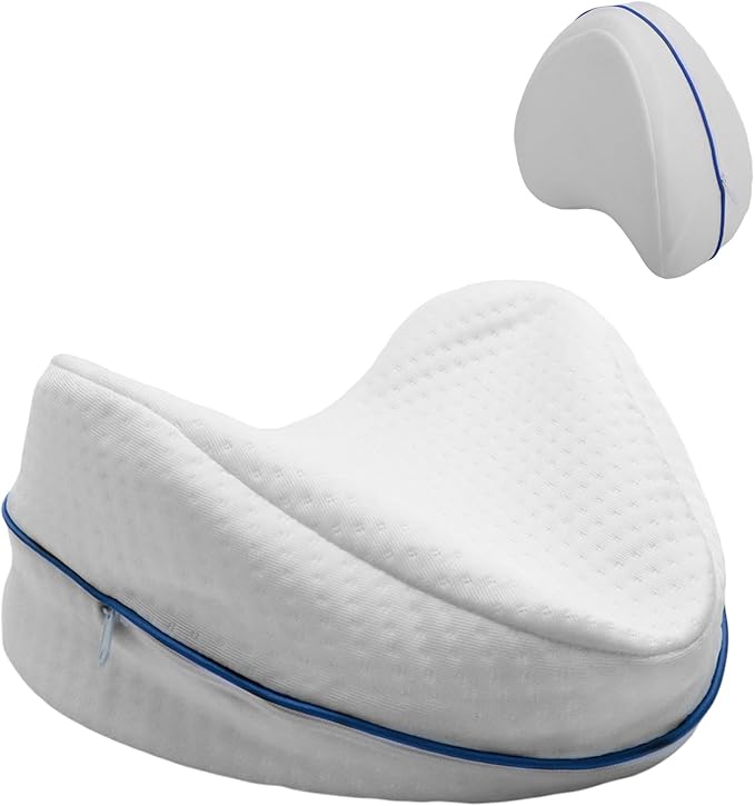 Pillow Cover Compatible with Legacy Knee Pillow,Washable and Zippered Legacy Leg and Knee Foam Support Pillow Cover Only