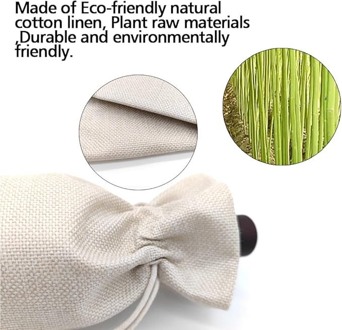 21th Birthday Wine Bag, Presents for 21st Birthday, 21 Years Old Gift Idea Wine Bag for Her Girl Friend, Sister, Birthday Party Decorations - Cotton linen drawstring wine bags (21 BIRTHDAY)