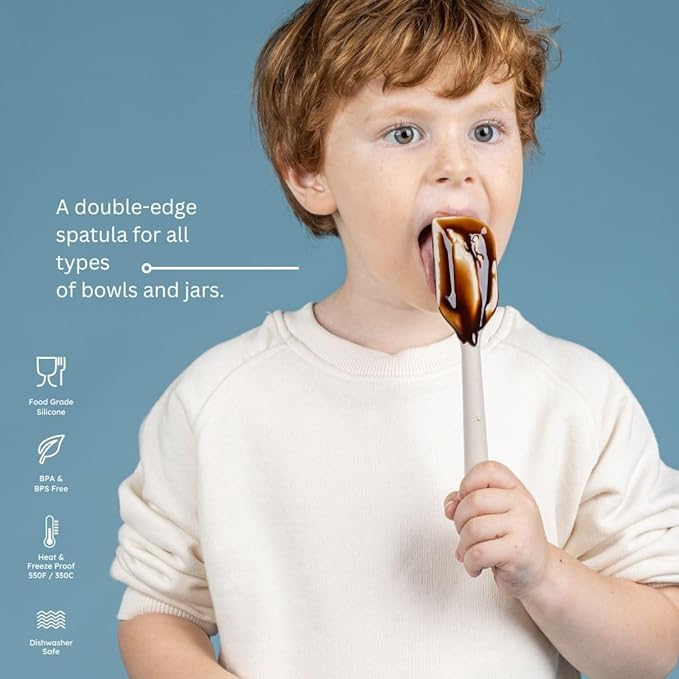 Premium baking utensils for kids: safe, simple & smart. 100% food grade silicone